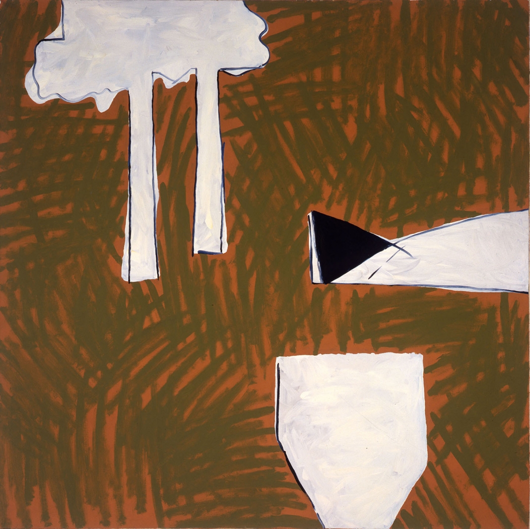 Jonathan Lasker, The View From Home Plate, 1978