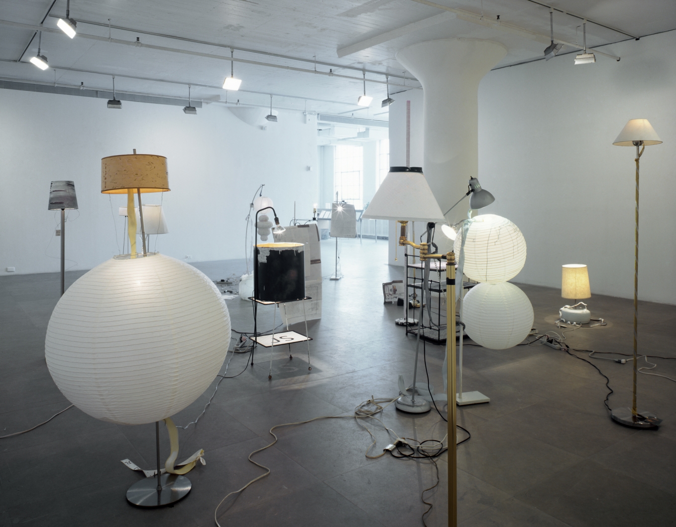 Installation view, Don't Climb the Pyramids, Greene Naftali, New York, 2006