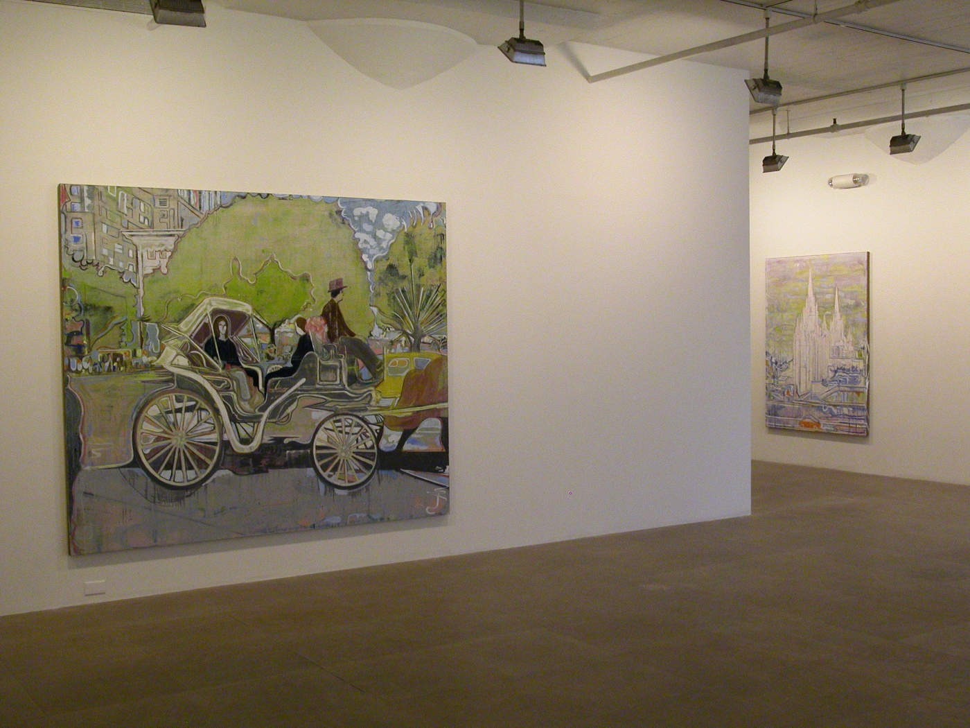 Installation view, David Korty, Greene Naftali, New York, 2005