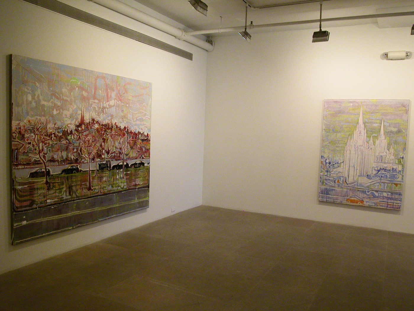 Installation view, David Korty, Greene Naftali, New York, 2005