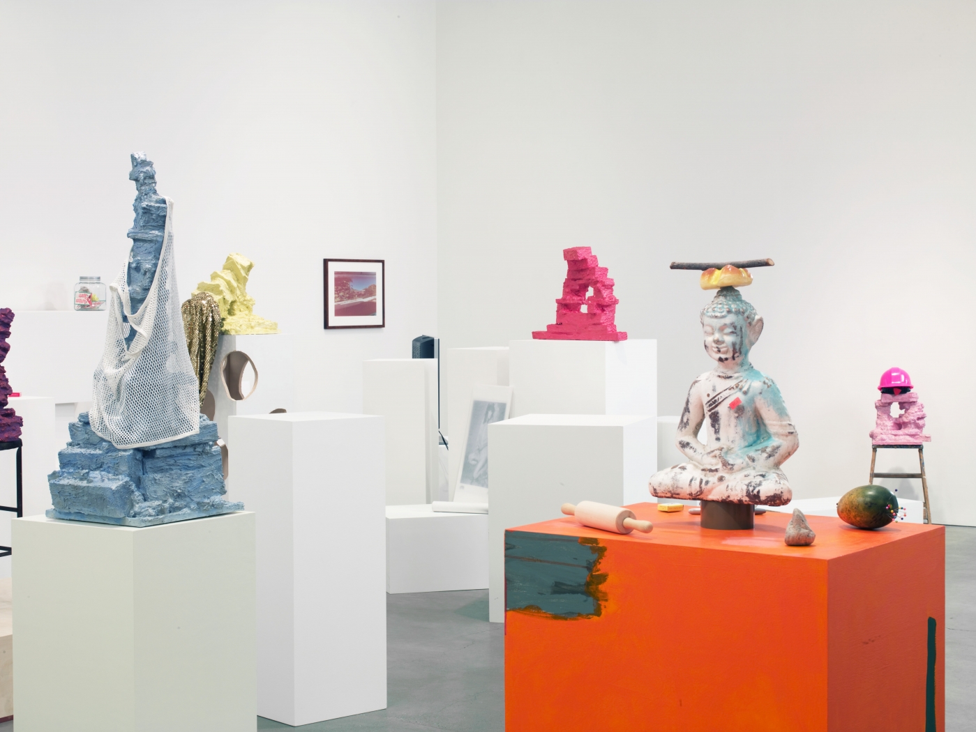 Rachel Harrison, Installation view, Consider the Lobster, Center for Curatorial Studies, Hessel Museum, Bard College, Annandale-on-Hudson, 2009