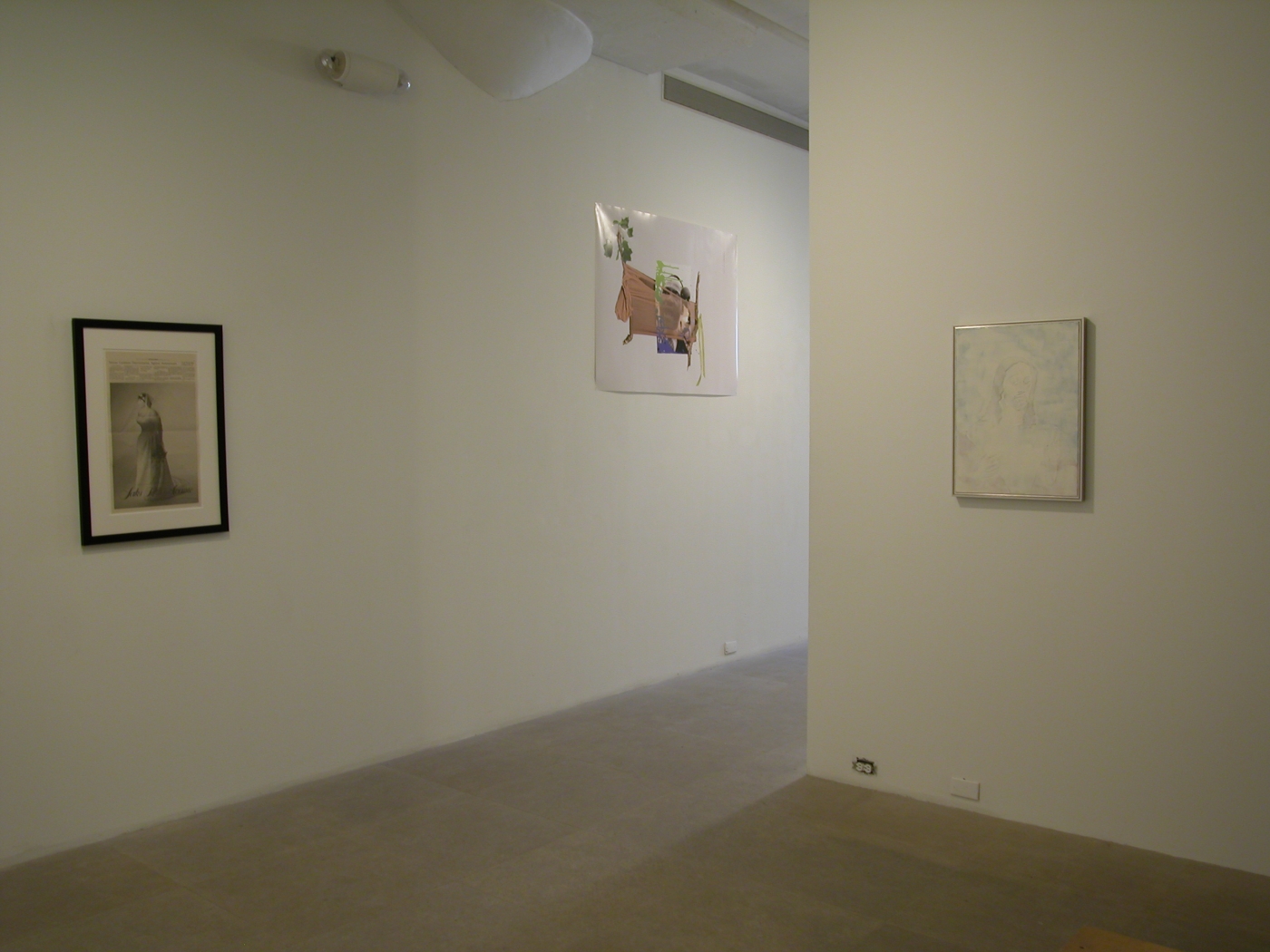 Installation view, American Idyll, Greene Naftali, New York, 2004