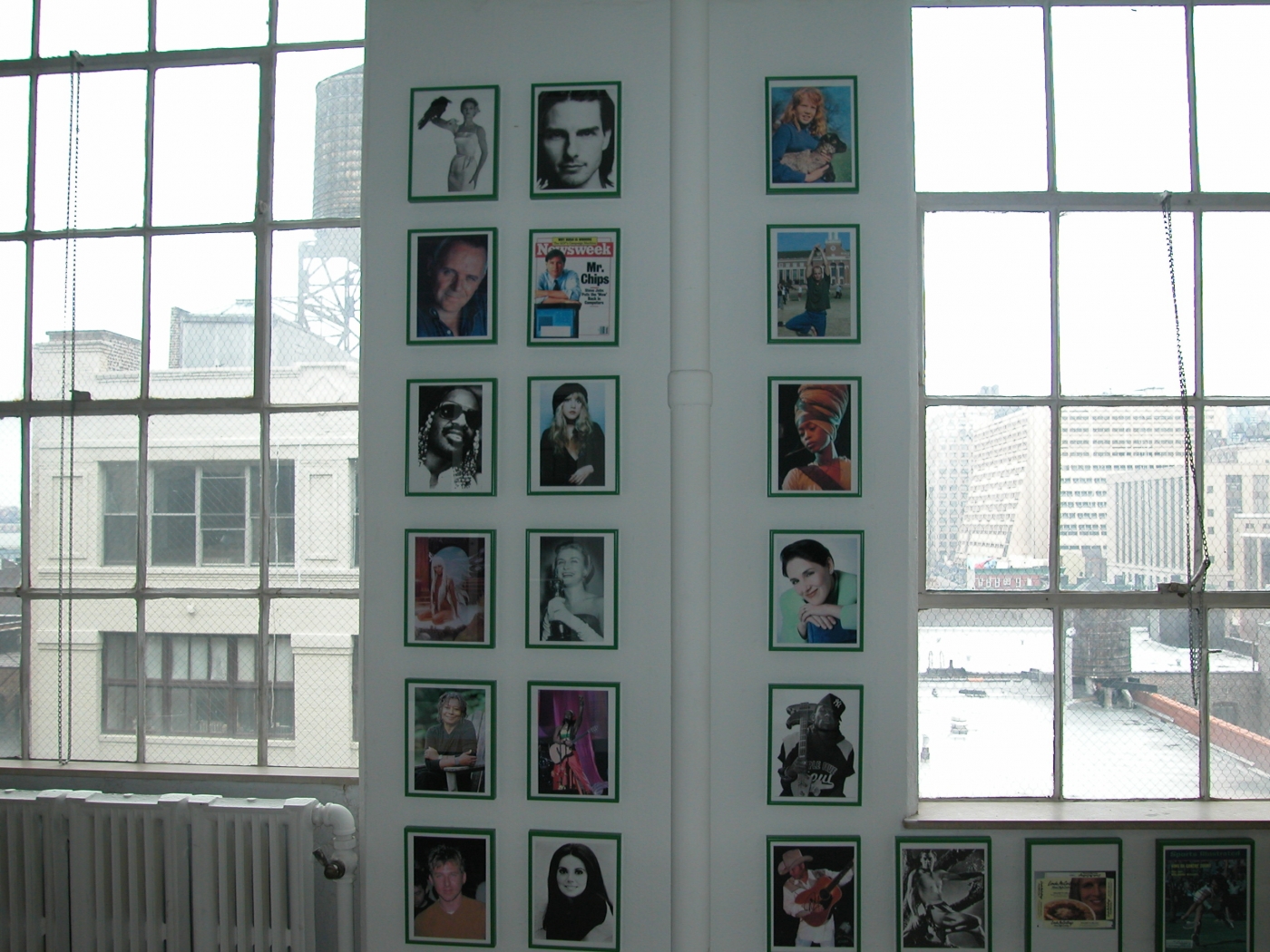 Installation view, Go Vegan!, Greene Naftali, New York, 2002