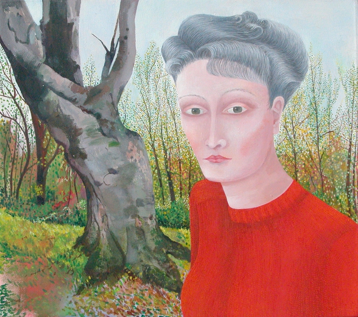 Untitled, 2006, Oil on canvas, 15.75 x 17.72 inches