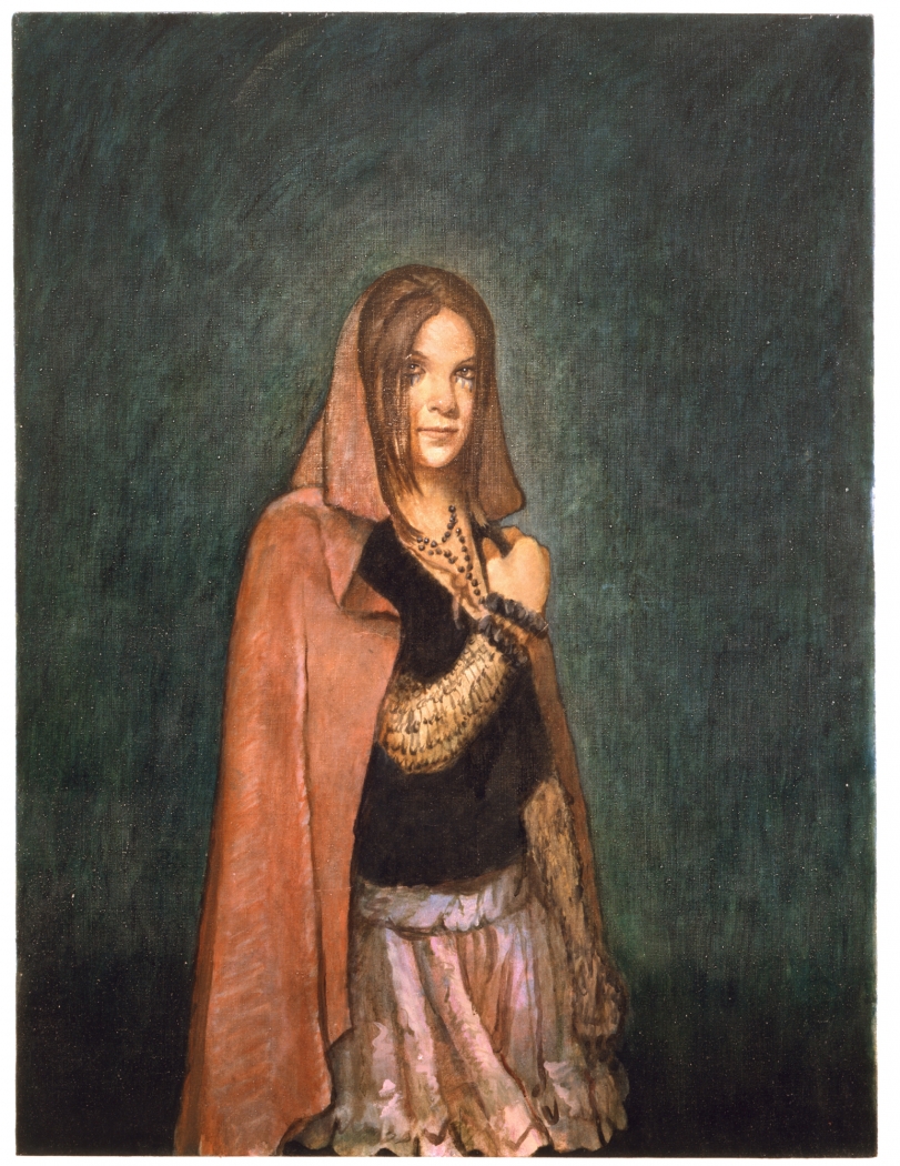 Margaret Burr, 2006, Oil on linen, 39.75 x 29.75 inches