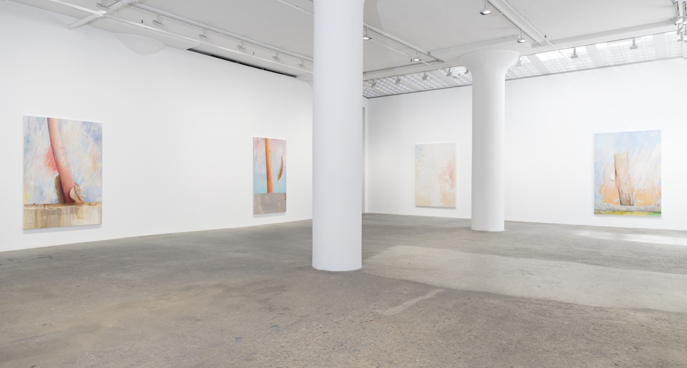 Monika Baer, Installation view, loose change, Greene Naftali, New York, 2021