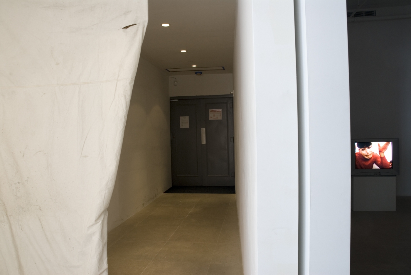 Installation view, Genesis I'm Sorry, Greene Naftali, New York, 2007
