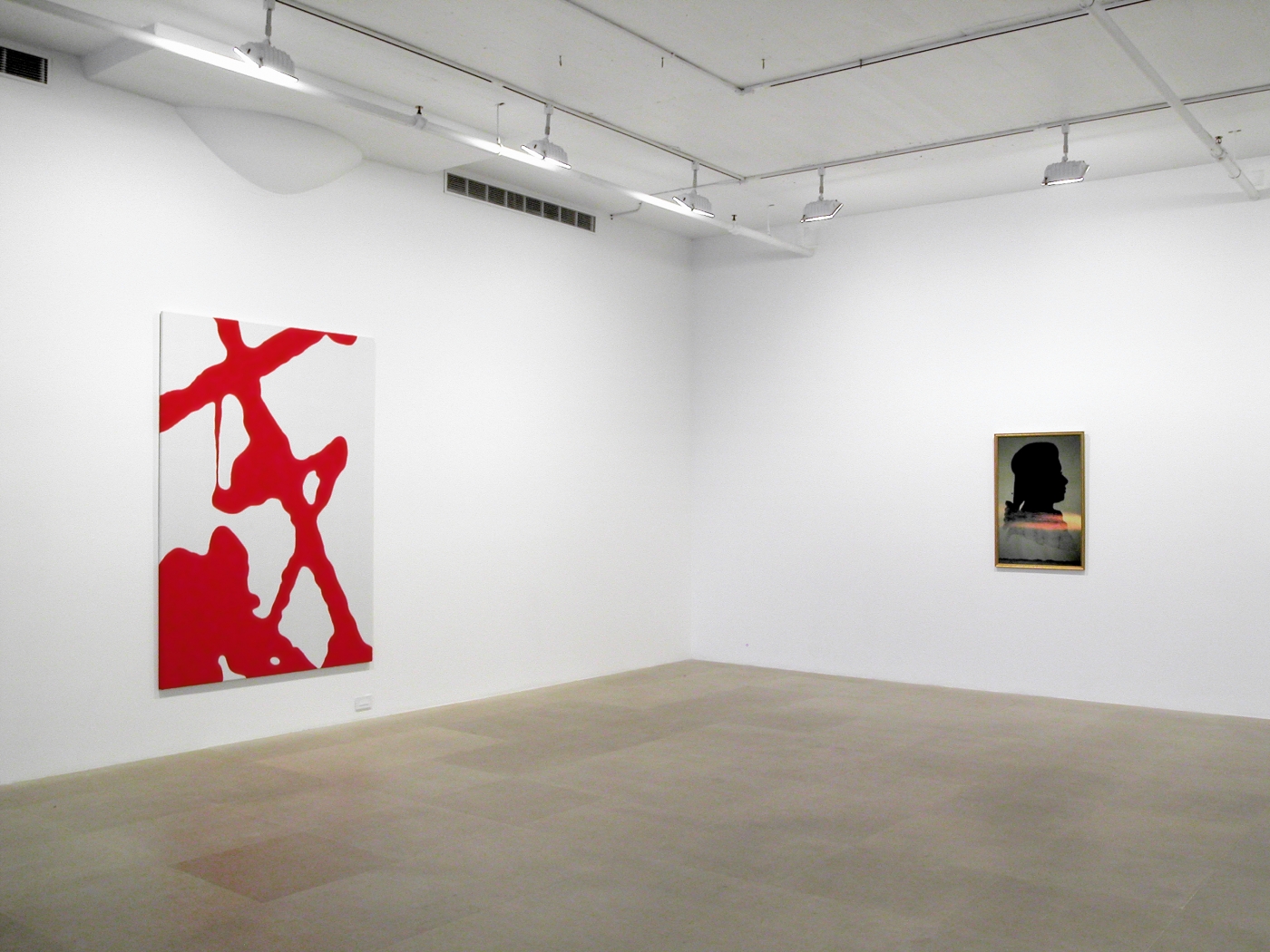 Installation view, Greene Naftali, New York, 2008