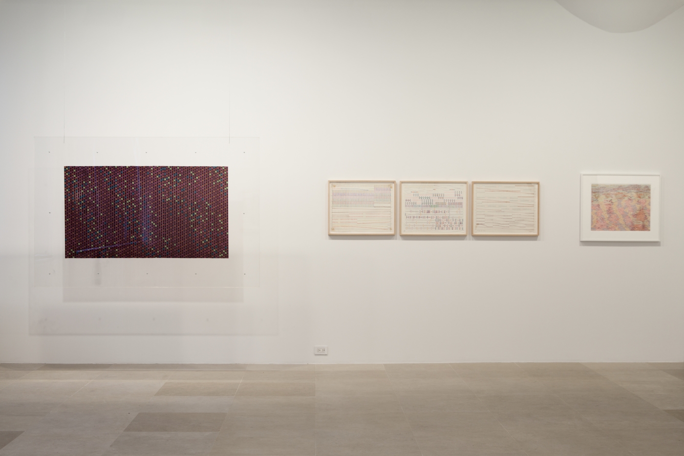 Paul Sharits, Installation view, Greene Naftali, New York, 2011