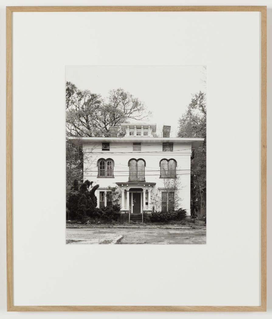 Joachim Koester, Some Boarded Up Houses, Boston #1, 2009-2013, Silver gelatin print, 27 x 22 5/8 inches (68.6 x 57.5 cm)