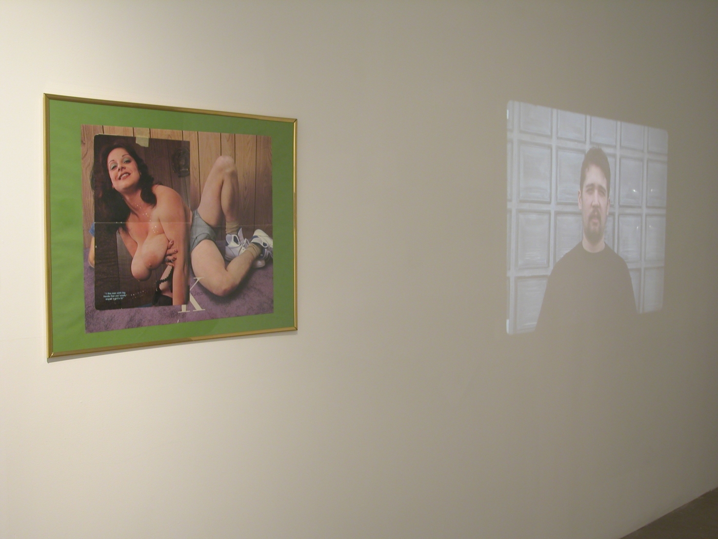 Installation view, Regarding Amy, Greene Naftali, New York, 2003