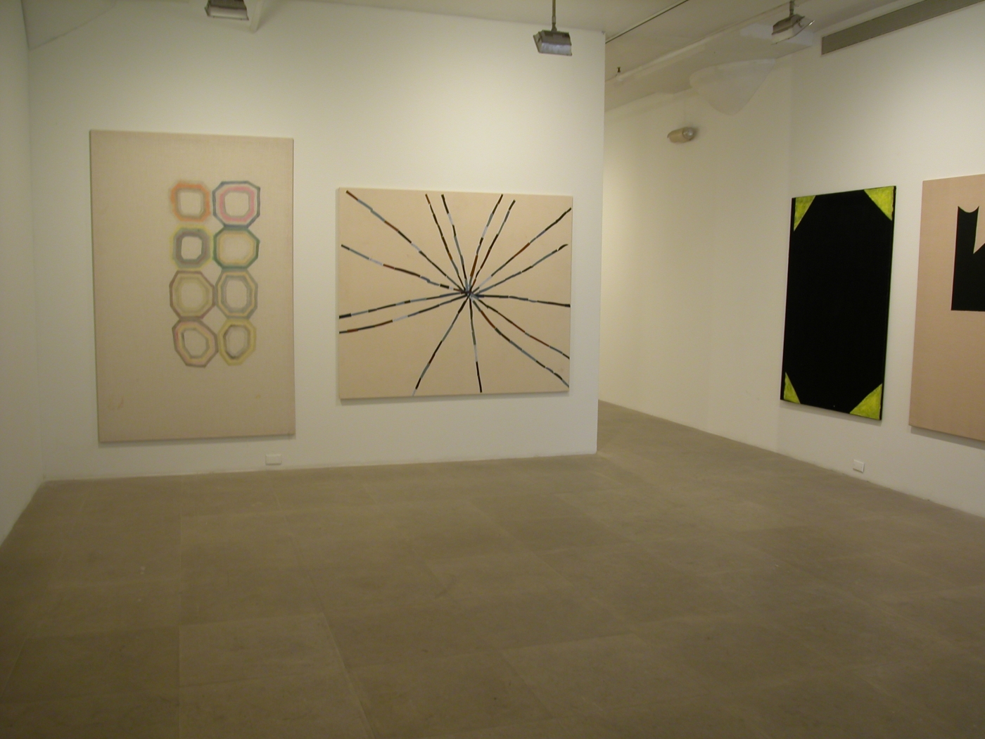 Installation view, Greene Naftali, New York, 2003