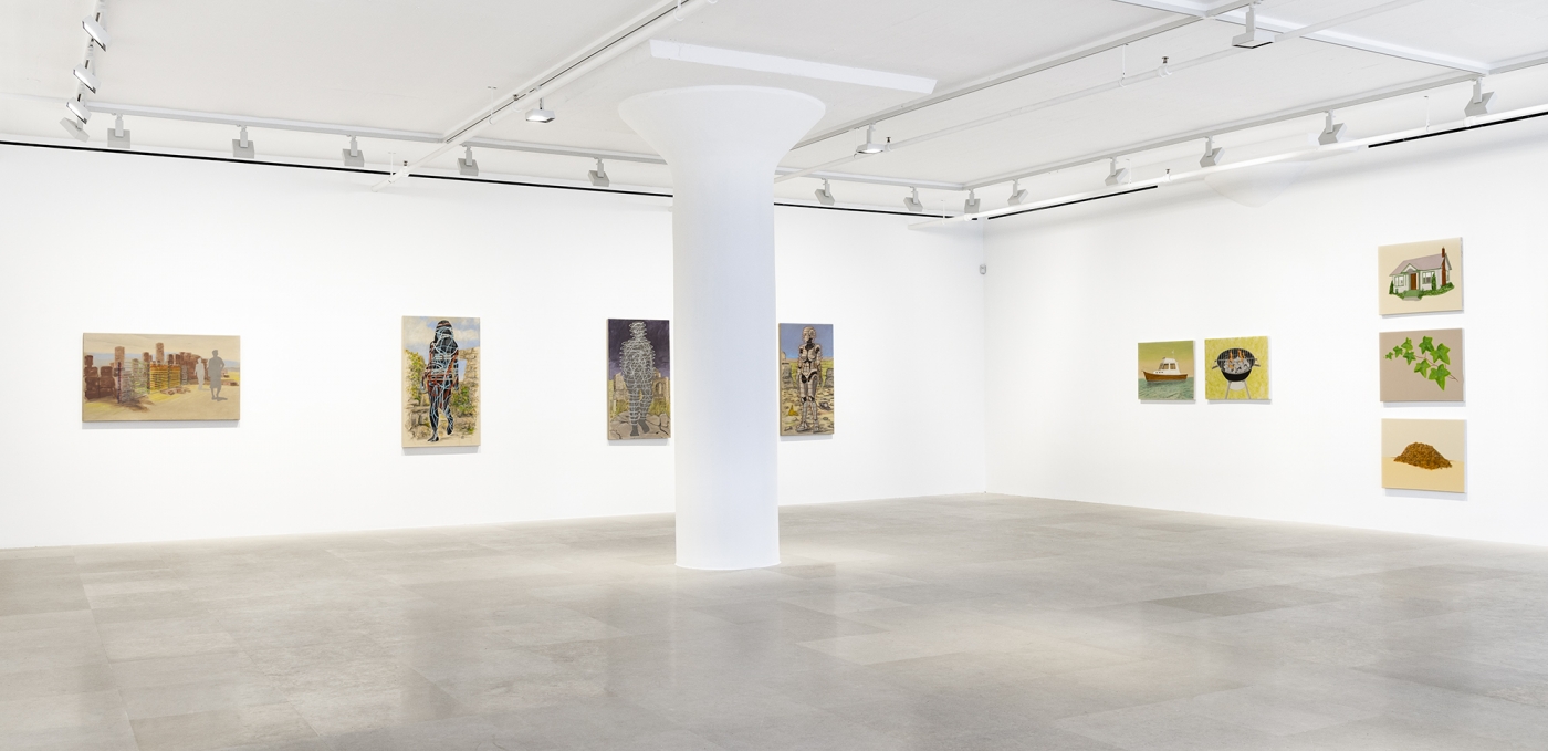 William Leavitt, Installation view, Sign Language, Greene Naftali, New York, 2019