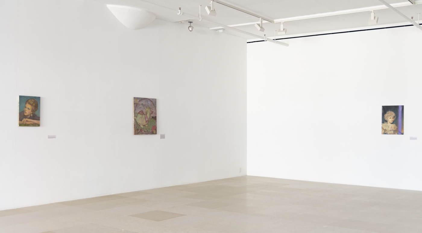 Installation view, Michael Fullerton, Victoria's Secret Diary, Greene Naftali, New York, 2021