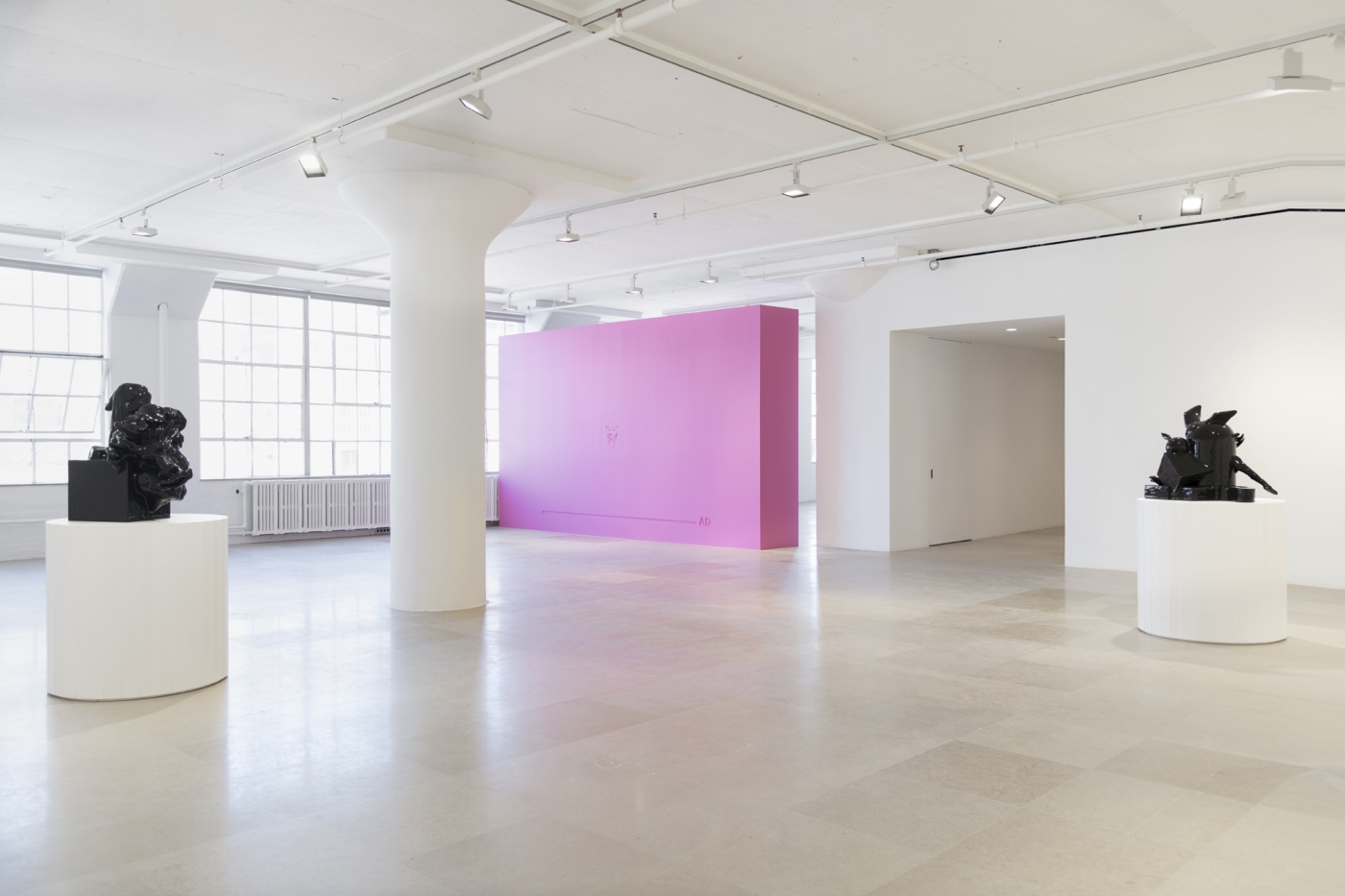 Aria Dean, Installation view, Show Your Work Little Temple, Greene Naftali, New York, 2021