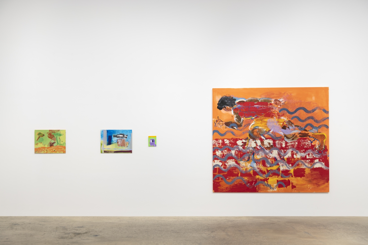 Walter Price, Installation view, Pearl Lines, Greene Naftali, New York, 2020
