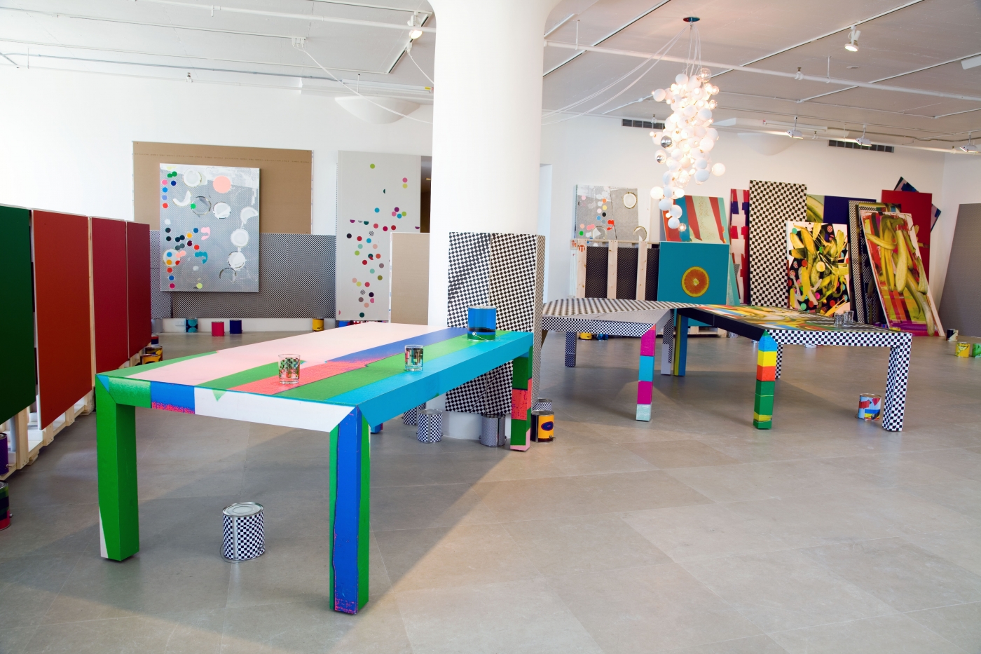 Installation view, Greene Naftali, New York, 2009