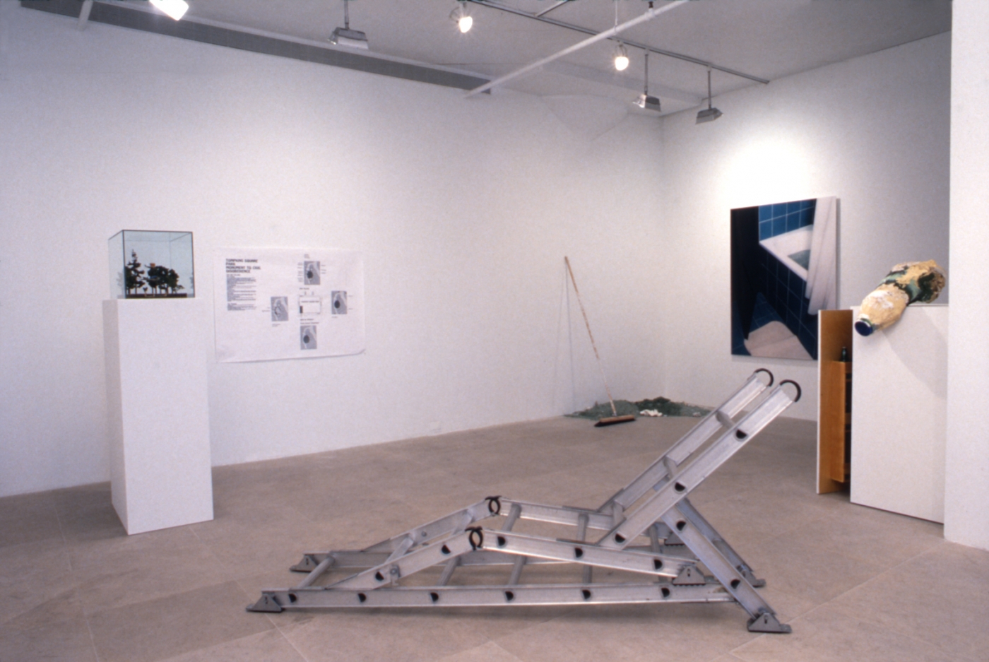 Installation view, Broken Home, Greene Naftali, New York, 1997