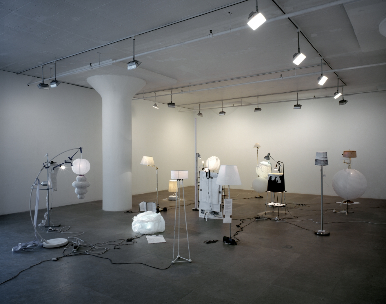Installation view, Don't Climb the Pyramids, Greene Naftali, New York, 2006