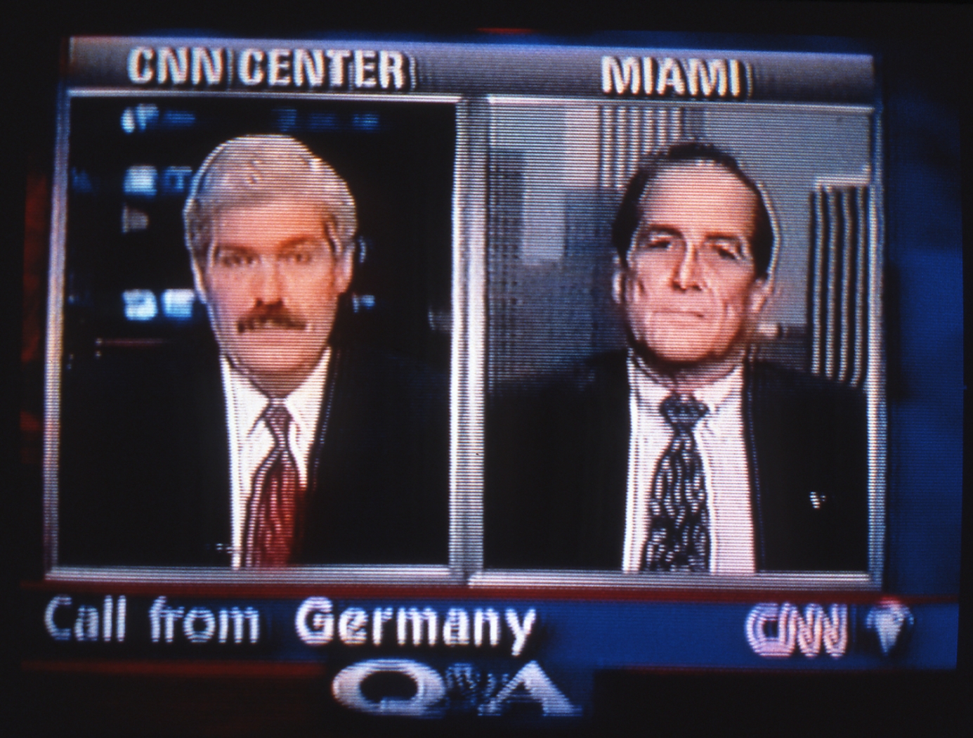 CNN, Questions and Answers, 1997 33 minute VHS tape (still)