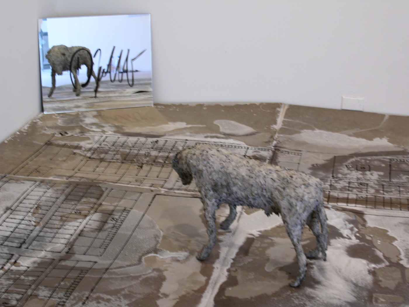 Dani Jakob, La misère de l`homme sans dieu, 2000, mixed media installation, dimensions variable