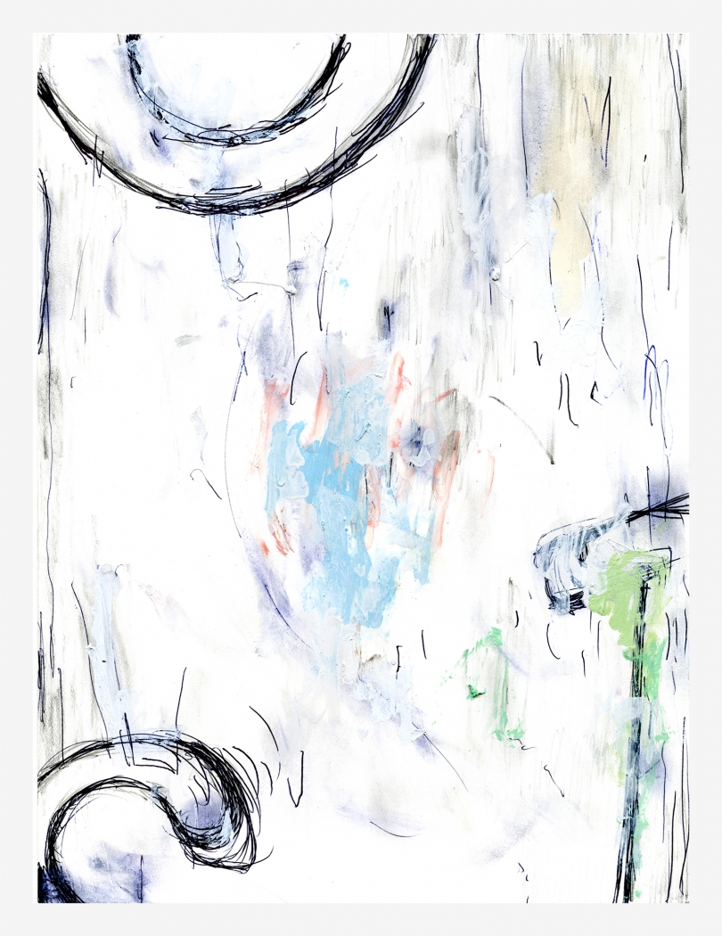 William Pope L. 089, 10-11, o/s, h, A, 2013 Mixed media on paper 12 x 9 inches (30.5 x 22.9 cm)