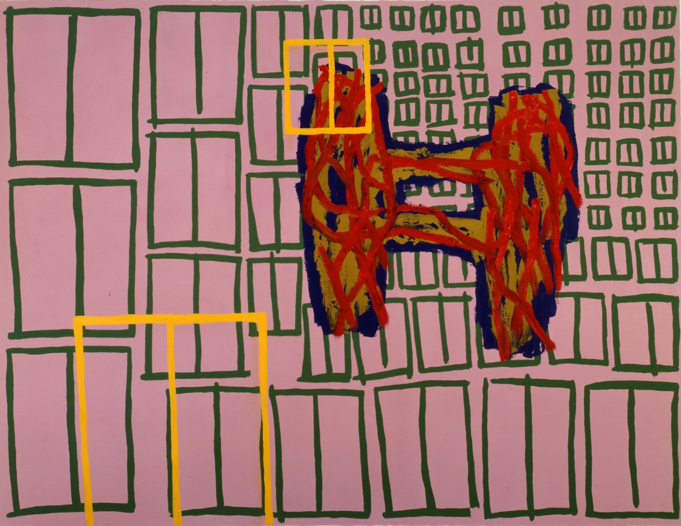 Jonathan Lasker, Cultural Promiscuity, 1986