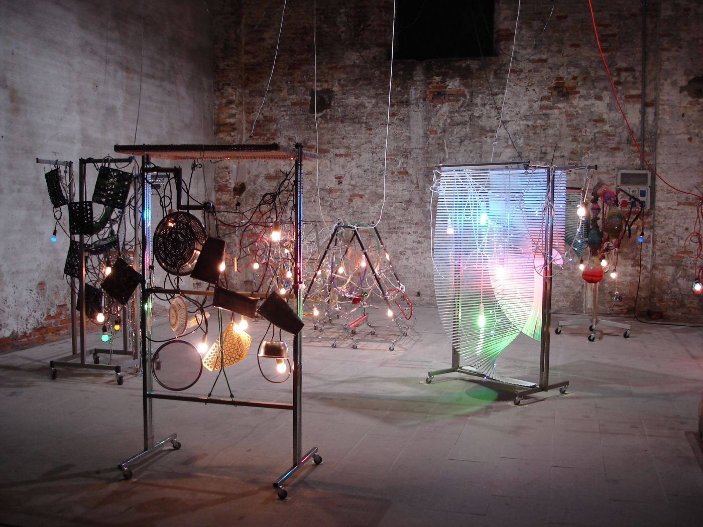 Haegue Yang, Installation view, Making Worlds, 53rd International Art Exhibition, Venice Biennale, Italy, 2009