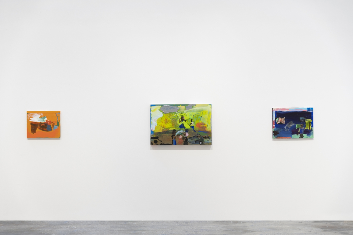 Walter Price, Installation view, Pearl Lines, Greene Naftali, New York, 2020