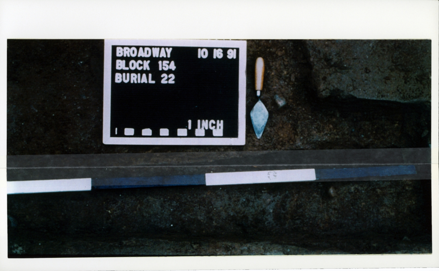 Michaela Meise African Burial Ground 5, 2006 Inkjet print, archival mending tape 6 3/4 x 10 7/8 inches (17.1 x 27.6 cm)