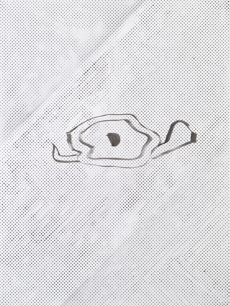 Michael Krebber MK.280, 2015 Lacquer on canvas 78 3/4 x 59 1/8 inches (200 x 150.2 cm)