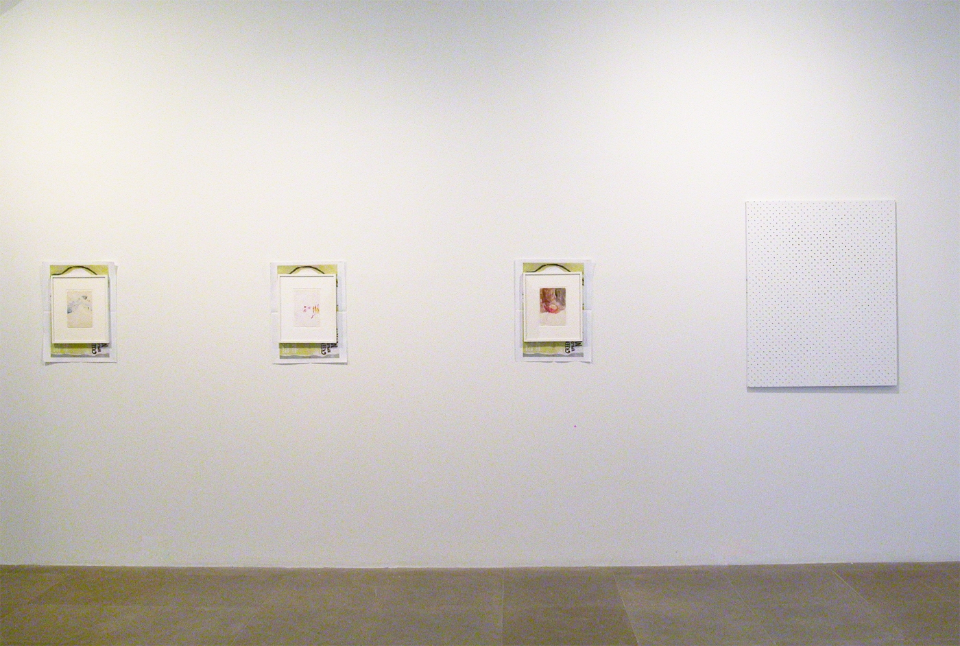 Installation view, Connecting Sugar with Hollywood, Greene Naftali, New York, 2006