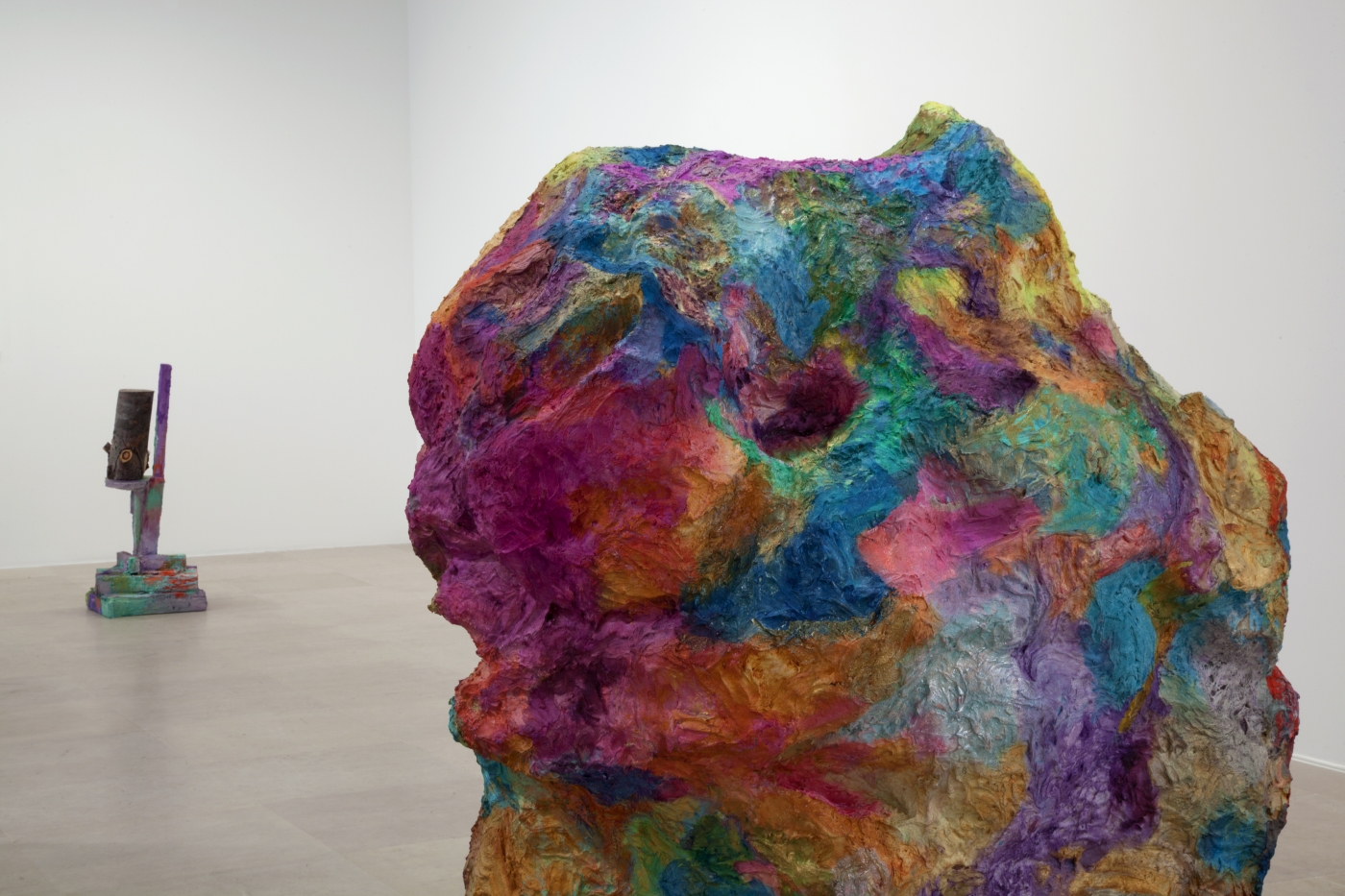 Rachel Harrison Installation view The Help Greene Naftali New York 2012