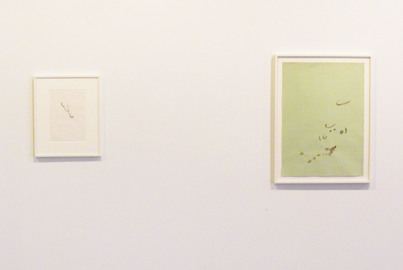 Installation view, Connecting Sugar with Hollywood, Greene Naftali, New York, 2006