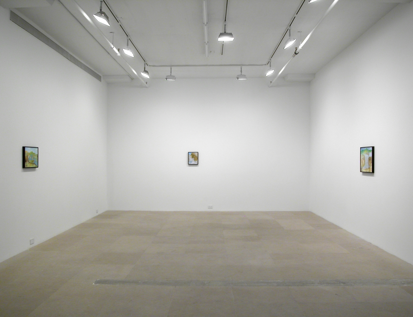 Installation view, Versäumt, Probleme zu bewältigen—aus Angst!, Greene Naftali, New York, 2007
