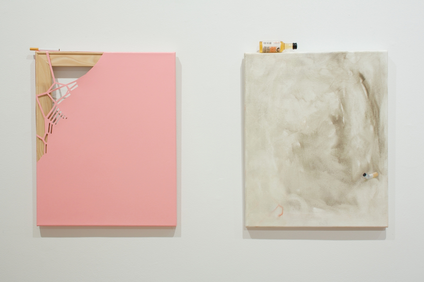 Monika Baer, Installation view, Williams College Museum of Art, Williamstown, MA