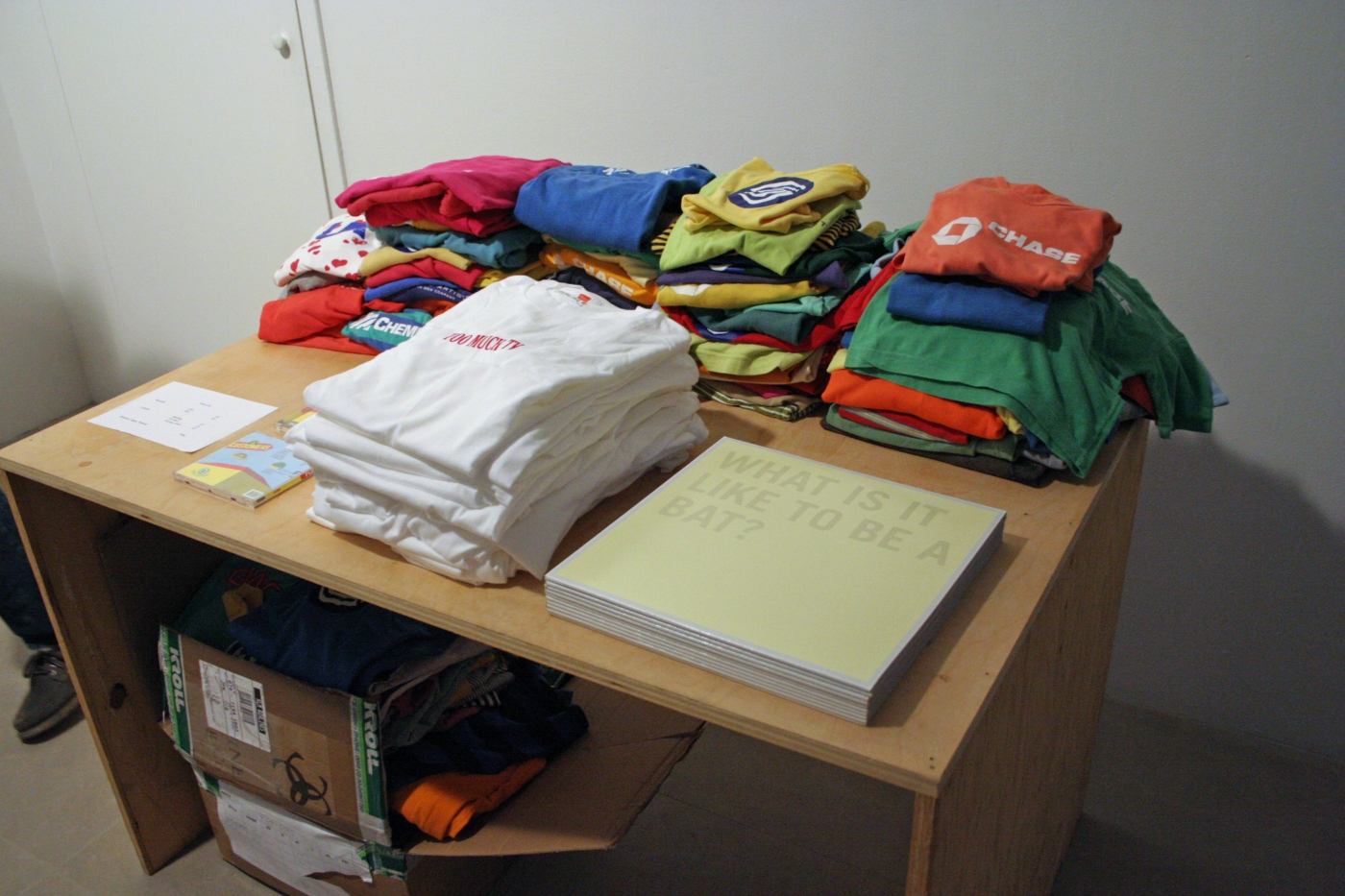 Installation view, Greene Naftali, New York, 2005