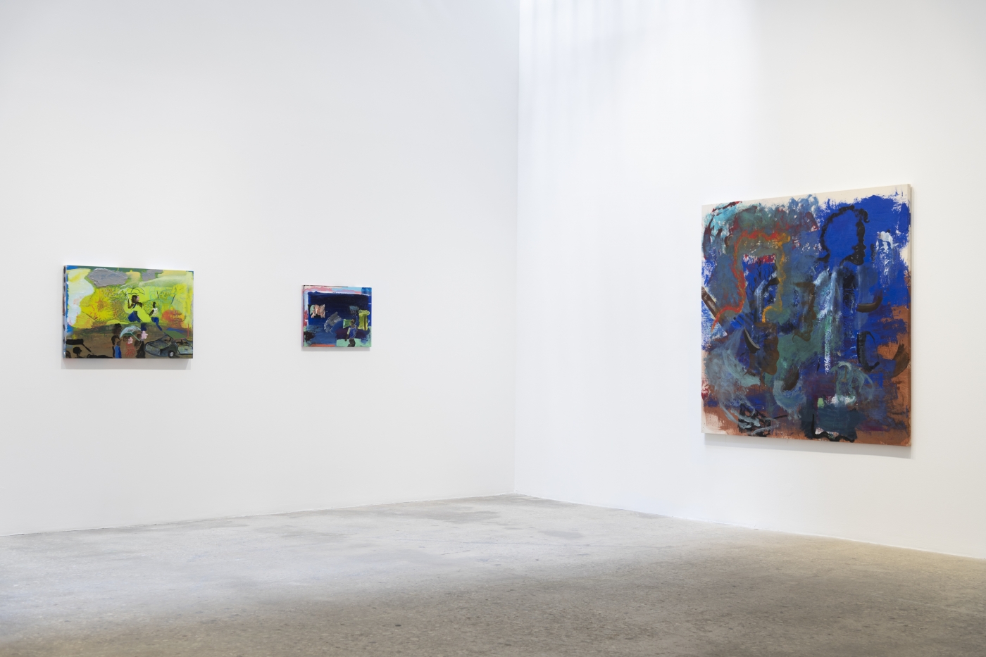 Walter Price, Installation view, Pearl Lines, Greene Naftali, New York, 2020