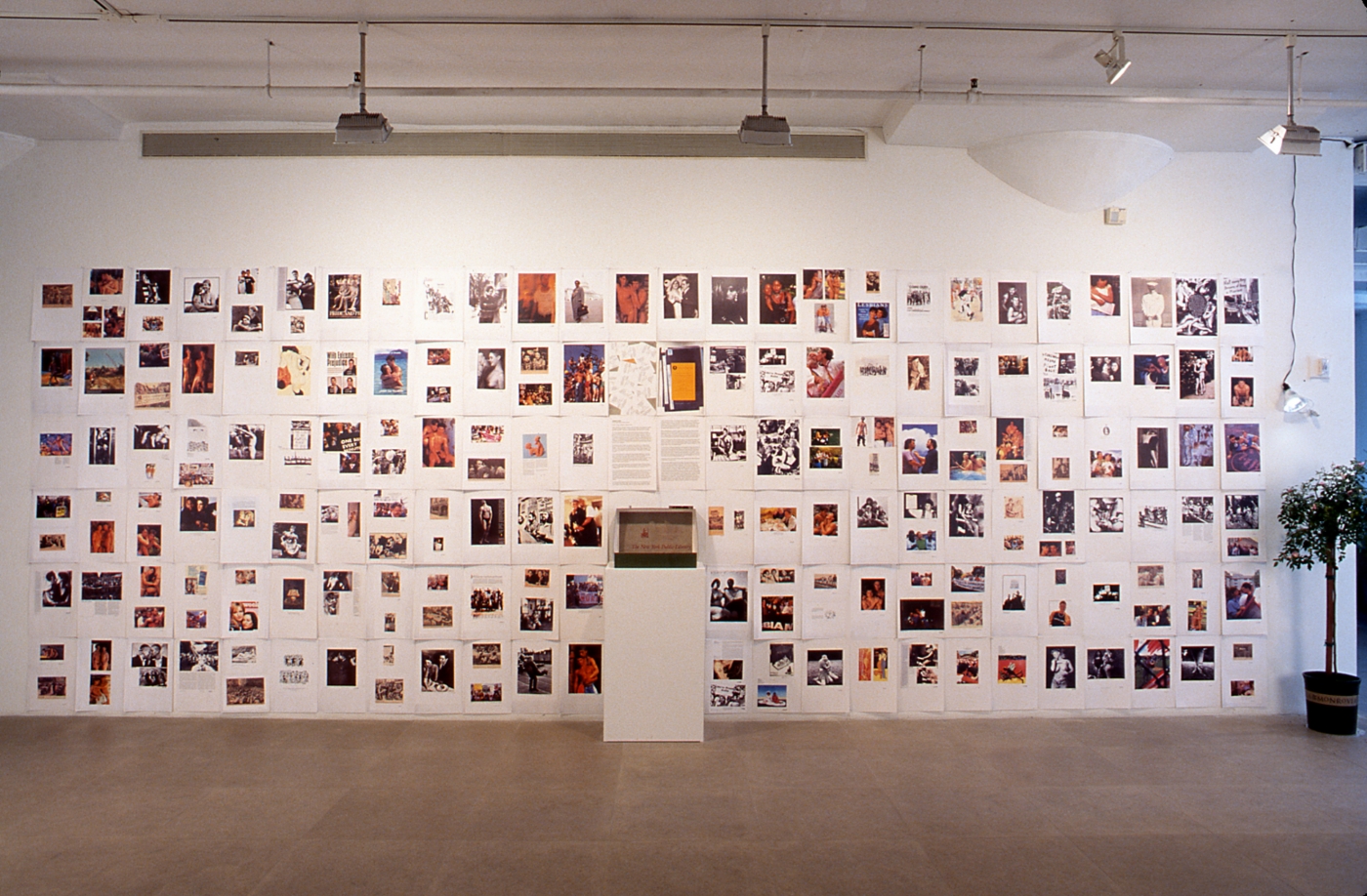 Christian Holstad, We'll Make Great Mud, 2002/2003, Installation view, 234 prints on cardstock, 11 x 17 inches each