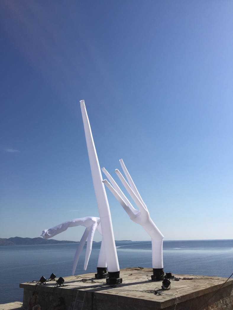 Hippias Minor, Deste Foundation Project Space, Slaughterhouse, Hydra, Greece, 2015