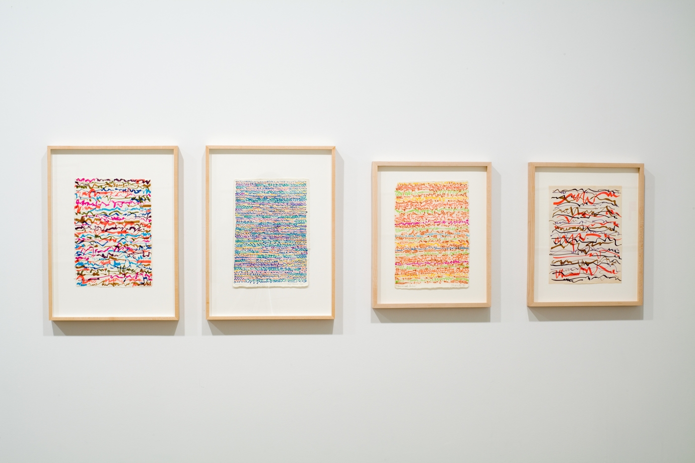 Installation view, Greene Naftali, New York, 2009