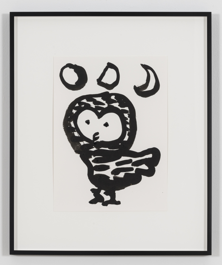Paul Chan, der Kauz, das Käuzchen (owl, little owl), 2020