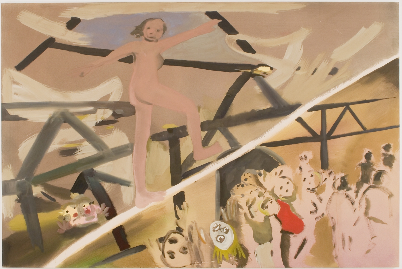 Zarathrustra, 2007, Acrylic on canvas, 79 x 118 inches