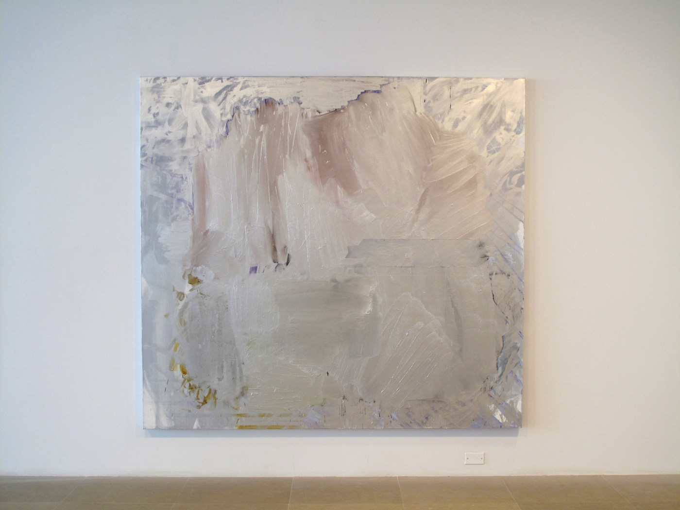 Untitled, 2009, Oil on canvas, 80 x 87 inches, Installation view, Greene Naftali, New York, 2009