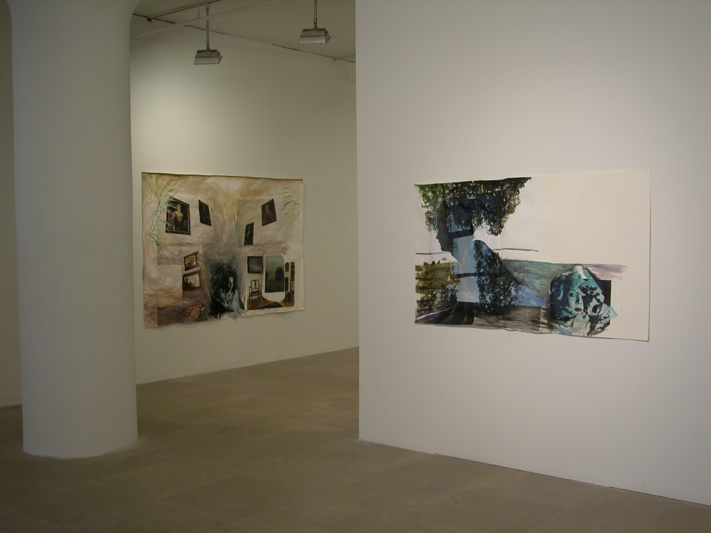 Installation view, Greene Naftali, New York, 2004