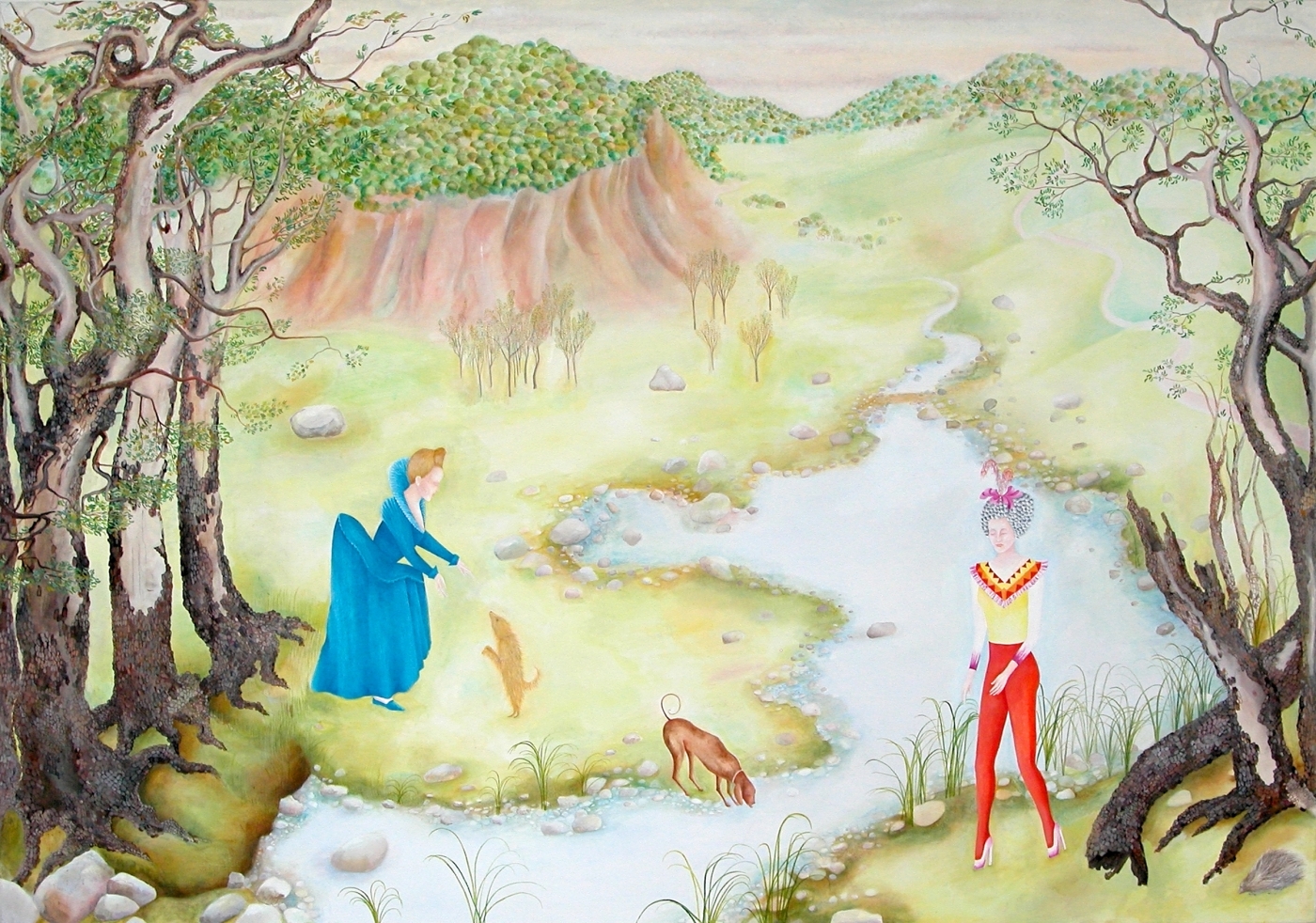 Untitled, 2006, Oil on canvas, 49.21 x 71.06 x 1.18 inches