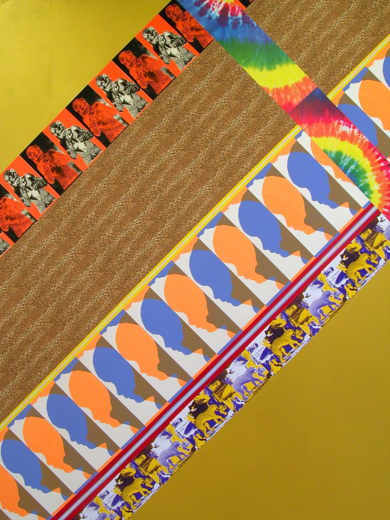I Would Gnaw on My Hand (main gallery), 2007, Silkscreen on paper, latex paint, Dimensions variable