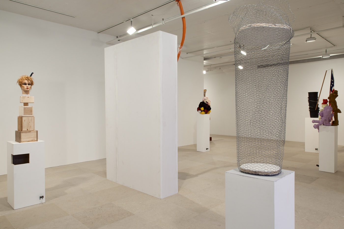 Gelitin, Installation view, The Fall Show, Greene Naftali, New York, 2012