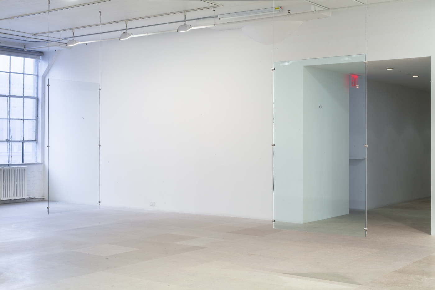 Tony Conrad WiP, 2013 Installation view, Greene Naftali, New York, 2013