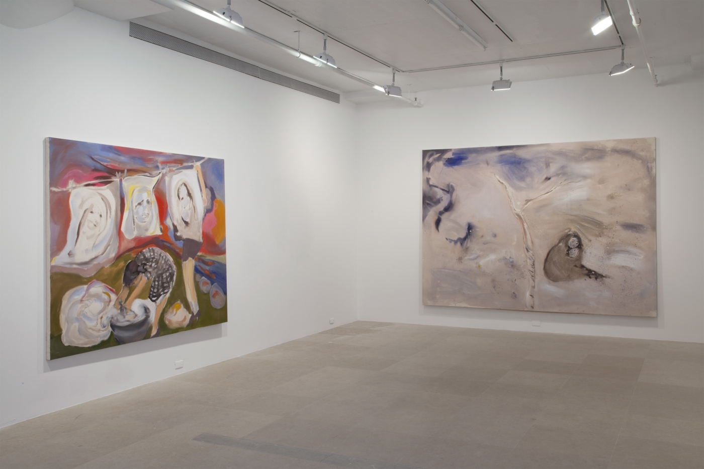 sophie van hellerman, Installation view, The Lucky Hand, Greene Naftali, New York, 2011
